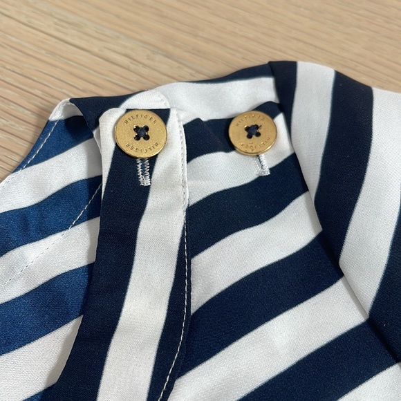 Tommy navy blue and white stripe top - Picture 3 of 7
